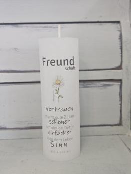 Kerze "Freundschaft"